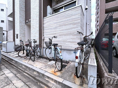 【その他共用部分】 | ハーモニーテラス佐古前町Ⅱ | 駐輪場です