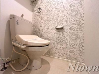 【トイレ】 | ハーモニーテラス佐古前町Ⅱ | シンプルで使いやすいトイレです