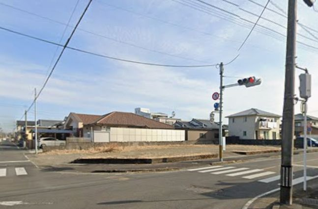 都城市上東町の売地の外観
