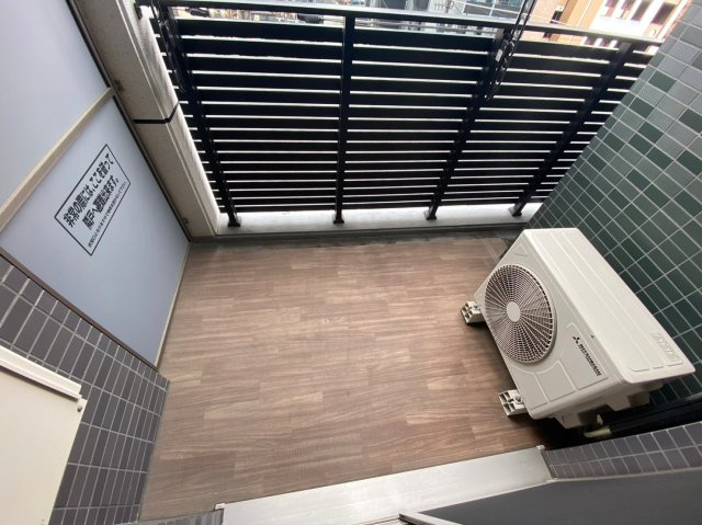 プレサンス上前津フィット　名古屋市賃貸　仲介手数料無料のバルコニー|バルコニー