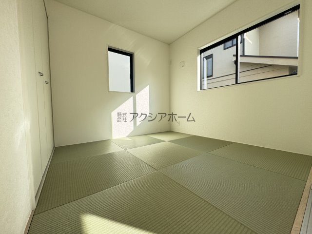 入間市新光・全2棟　新築一戸建　1号棟　～北西角地～の和室|1階和室4.5帖