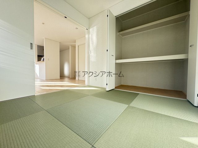 入間市新光・全2棟　新築一戸建　1号棟　～北西角地～の和室|1階和室4.5帖