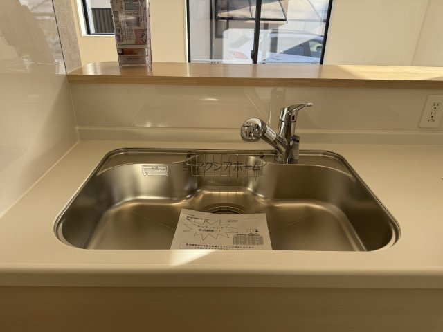 入間市新光・全2棟　新築一戸建　1号棟　～北西角地～の設備|浄水器一体型水栓付シンク