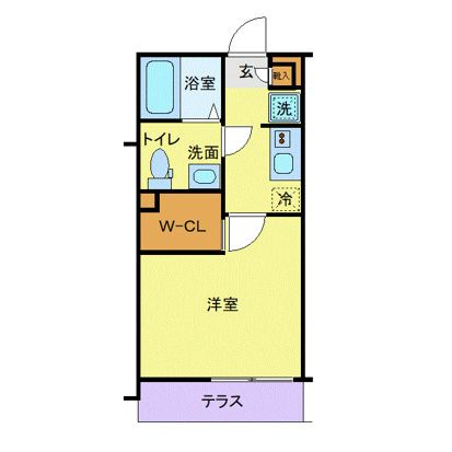ラフィーナー松戸の間取り