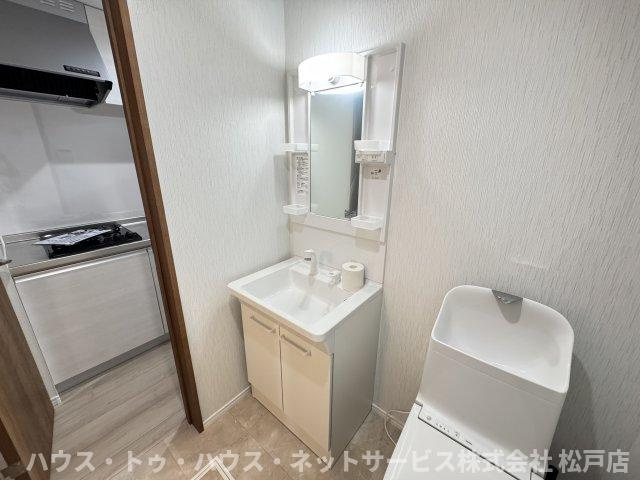 ラフィーナー松戸の洗面所