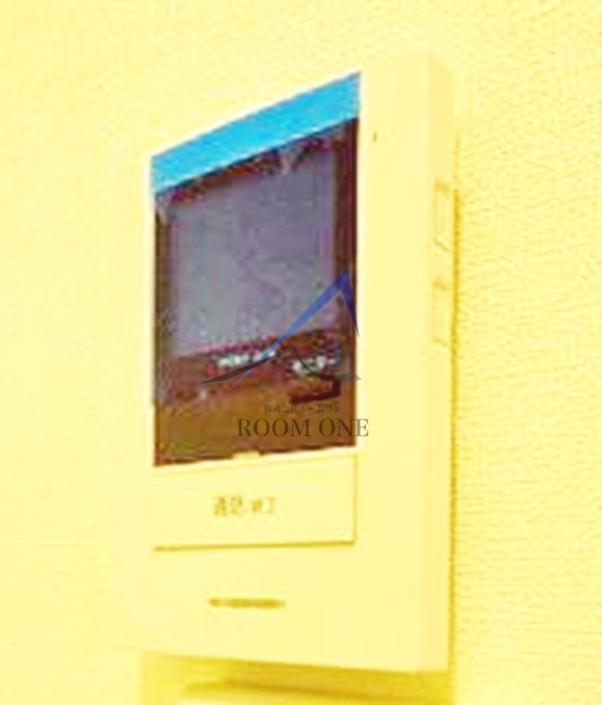 フォンテーヌ根岸のセキュリティ|モニター付きインターホンです。