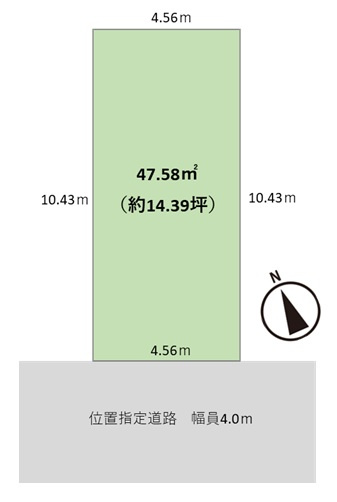 神戸市垂水区星が丘3丁目の土地図