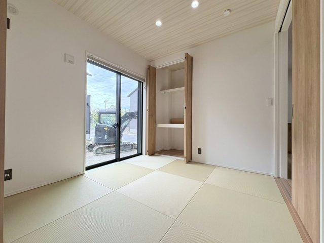 タマタウン　岐阜市西改田　全6区画分譲の和室|一室あると便利な和室は、ご来客時はもちろん、お子様のお昼寝や遊び場、寝室としてもご利用いただけます。