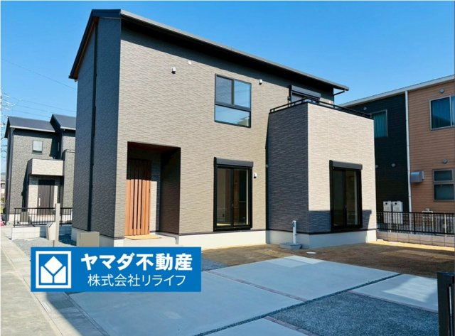 タマタウン　岐阜市西改田　全6区画分譲の外観|■5号棟
■YAMADA電機の　ヤマダ不動産　株式会社リライフ　岐阜店■
いつでもお問合わせ下さい。
