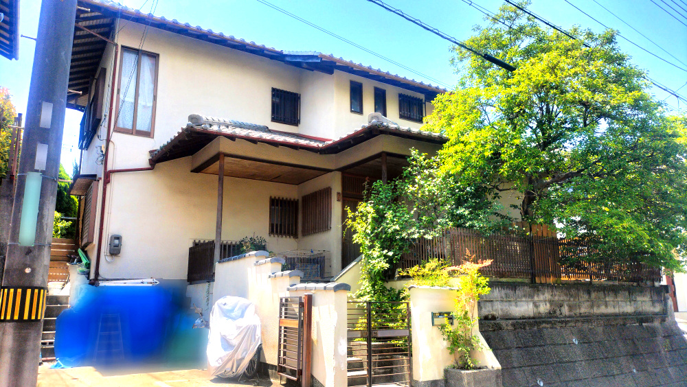 つつじが丘２丁目古家付土地の外観|現況古家付