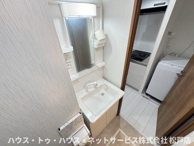 ラフィーナー松戸の洗面所