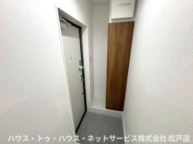 ラフィーナー松戸の玄関