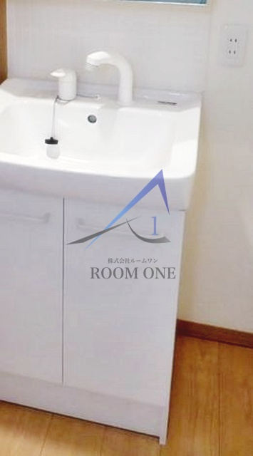 ハーミットクラブハウス霞ヶ丘の洗面所|洗面台です。