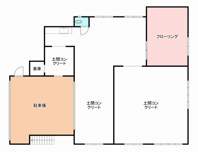 【間取り】 | 入間郡毛呂山町岩井西２丁目　中古戸建 | 1F間取