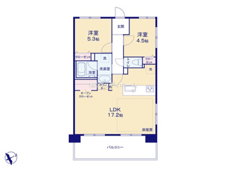 【間取り】 | 日神パレステージ春日部中央　中古マンション