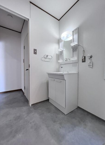 売中古戸建　中央区雄踏町宇布見の独立洗面台