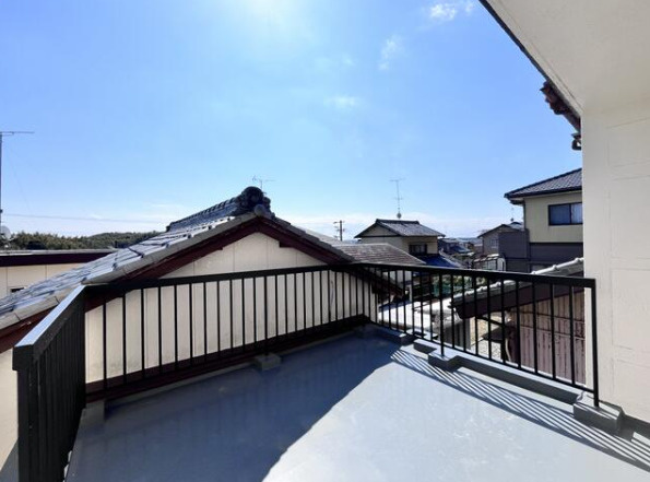 売中古戸建　中央区雄踏町宇布見のバルコニー