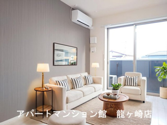 【居間・リビング】 | infield D | ※CGで家具等を配置したものです。実際に家具等は含まれません。