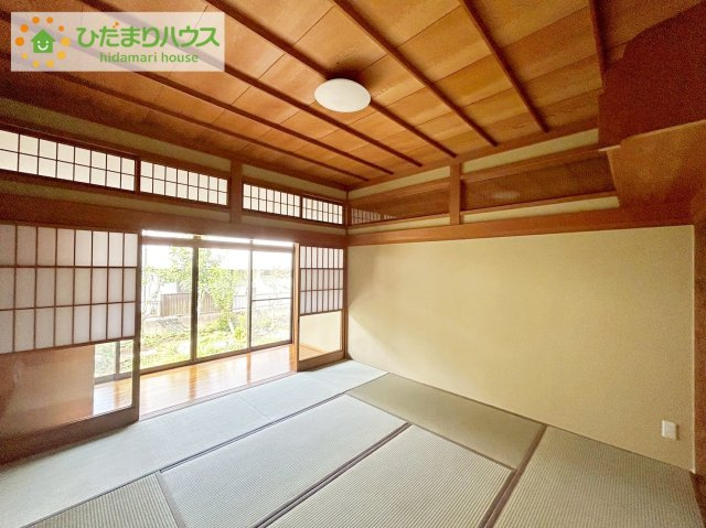 ひたちなか市八幡町　中古戸建の和室|赤ちゃんスペースや客間など、多彩な用途で使用できる和室☆