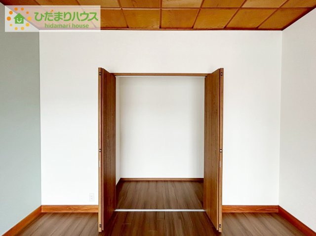 ひたちなか市八幡町　中古戸建の収納|居室にゆとりが持てる大収納クローゼット付き♪