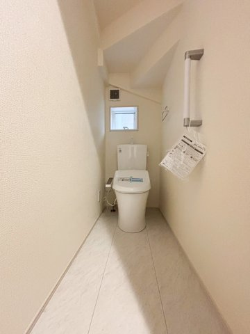 三郷市　幸房　新築戸建　全1棟のトイレ|施工例です