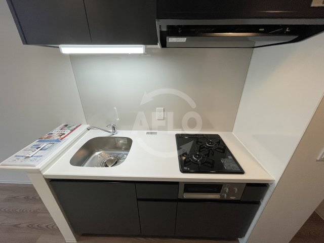 クロスレジデンス阿波座のキッチン|アーバネックス阿波座駅前　２口ガスコンロ