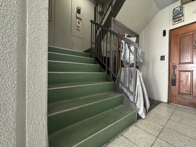 コーポ松屋のエントランス