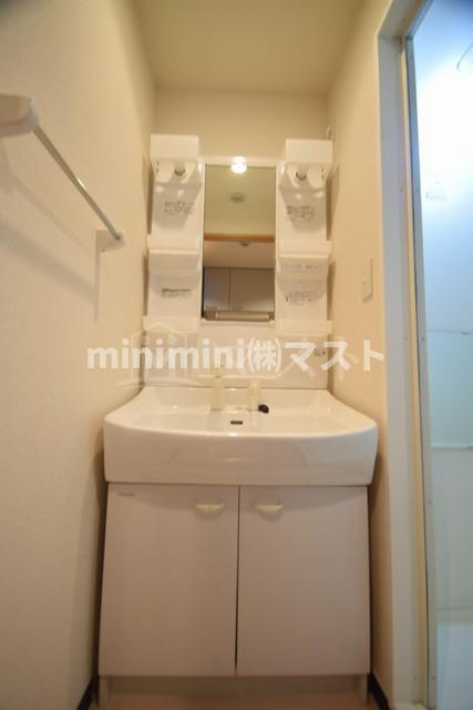 サムティ阿波座Lussoの洗面所