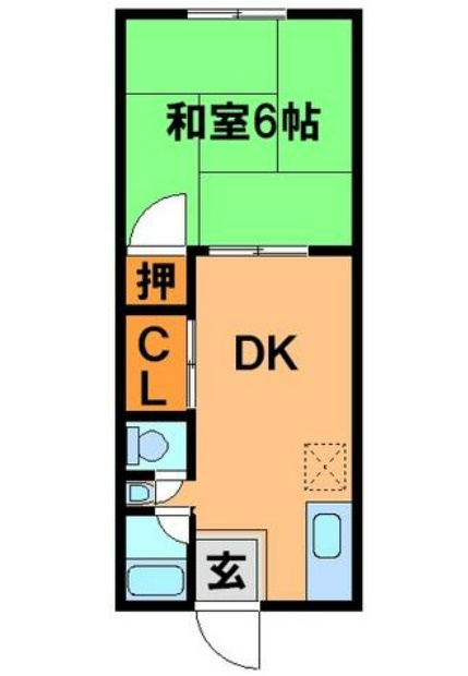 習志野市藤崎２丁目の一棟マンションの間取り