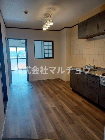 大和マンションの居間・リビング|居間です