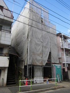 【外観】 | 建築中です。10月30日撮影。