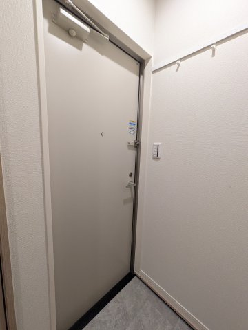 ヴィラ大雅B棟の玄関