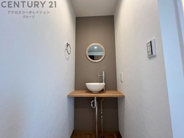 お洒落な洗面所