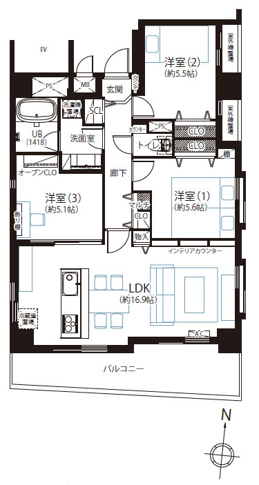 カインドステージ横浜台町