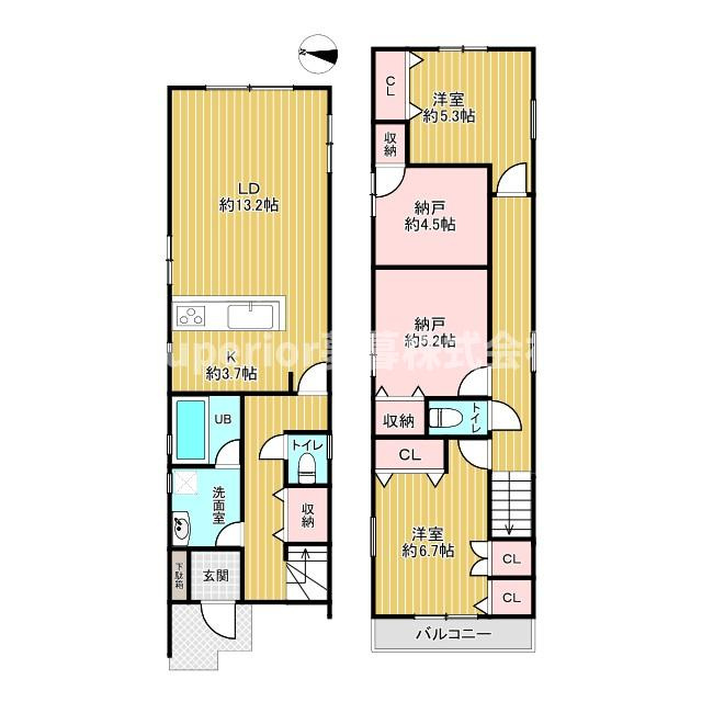 【新築一戸建て】大津市中庄1丁目B号棟