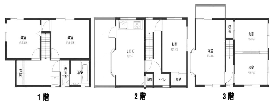 野村元町　中古一戸建ての間取り|間取り図はいかがですか？ご希望を叶える間取りですか？リビングの広さは？水回りの位置は？カウンターキッチン？など色々な情報が集約されています。弊社ではリフォームなどのご相談も承っております。