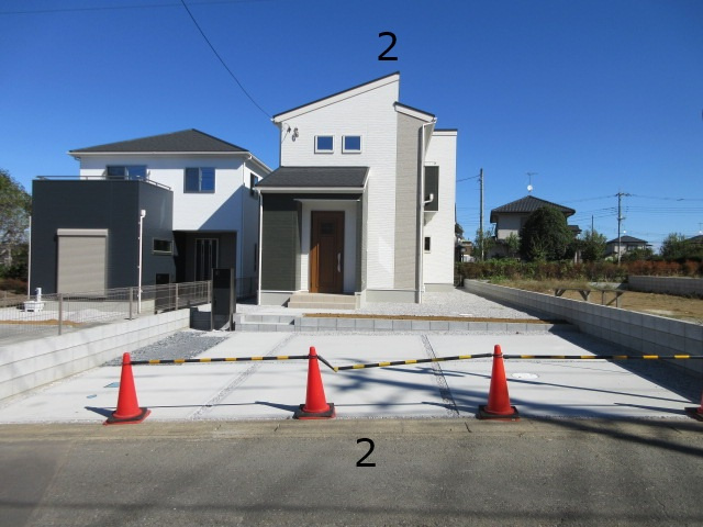 【仲介手数料無料】新築戸建　嵐山町むさし台2-6-6（全4棟）