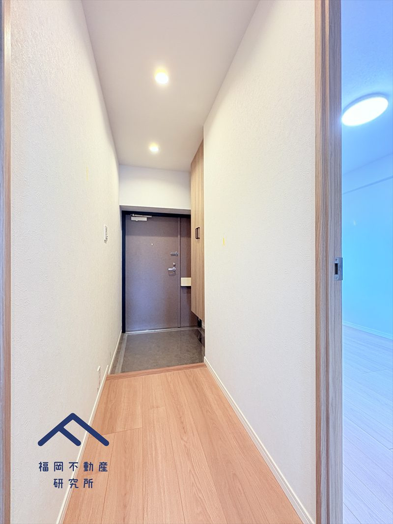 日商岩井福陵マンションの玄関