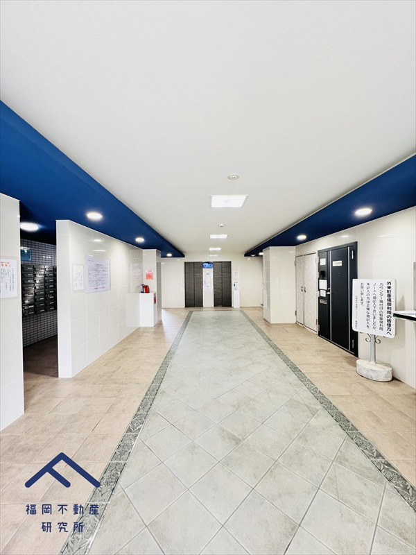 日商岩井福陵マンションのエントランス