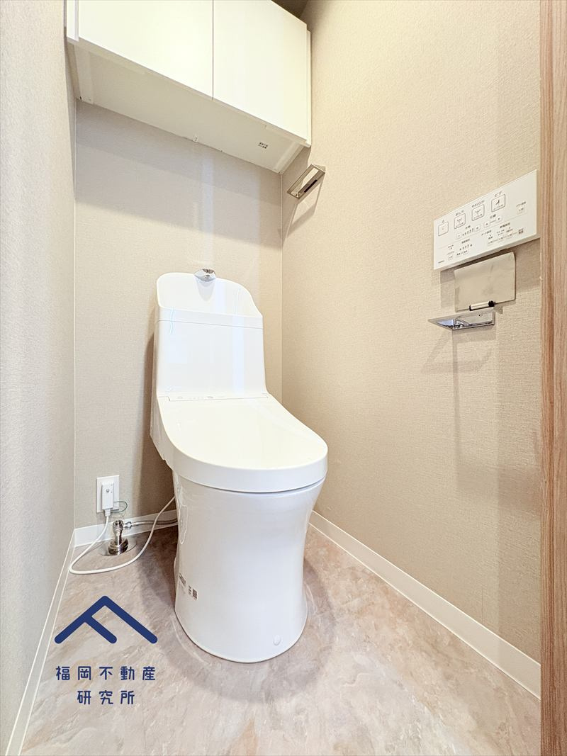 日商岩井福陵マンションのトイレ