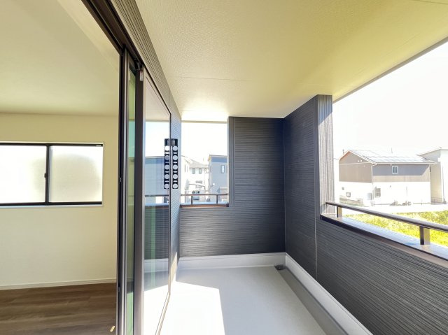 橿原市曽我町７期のバルコニー