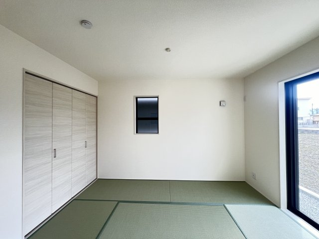 橿原市曽我町７期の和室|柔らかい畳が心地よい和室６帖