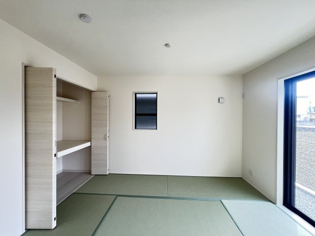 橿原市曽我町７期の和室|和室6帖　押入れ付