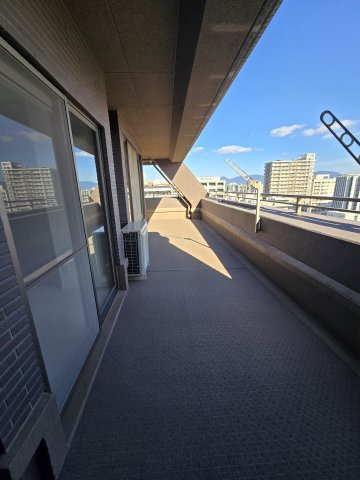 アダージュ薬院弐番館のバルコニー