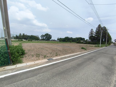 【前面道路含む現地写真】 | 太田市新田大根町1008-1　売地