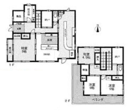 【間取り】 | 伊豆急伊豆高原　戸建