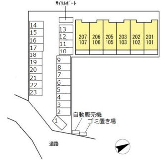 【区画図】 | クレスト新地 | 【クレスト新地】