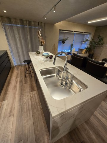 南薬院パークマンションのキッチン