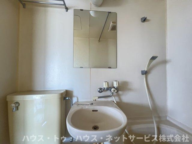 桃林ハイツの洗面所