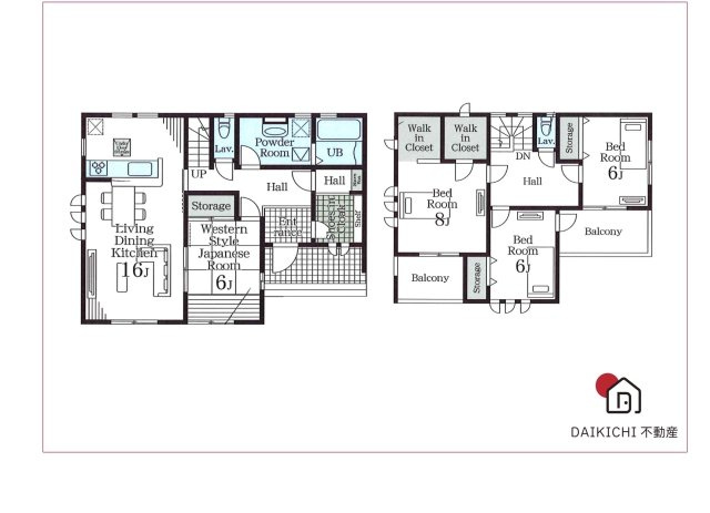 【間取り】 | 深谷市東方第２　Livele Garden.s　新築戸建　　全４棟　4号棟 | 4号棟
